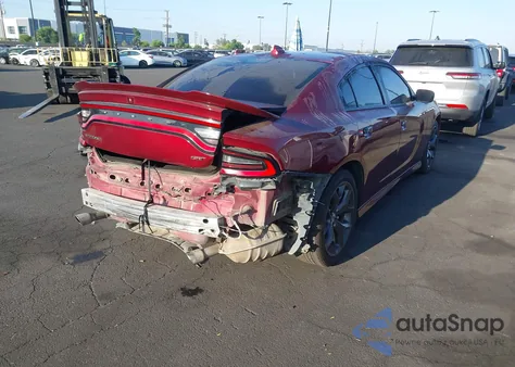 2019 Dodge Charger Gt Rwd из США, поврежденный, VIN 2C3CDXHG5KH670996